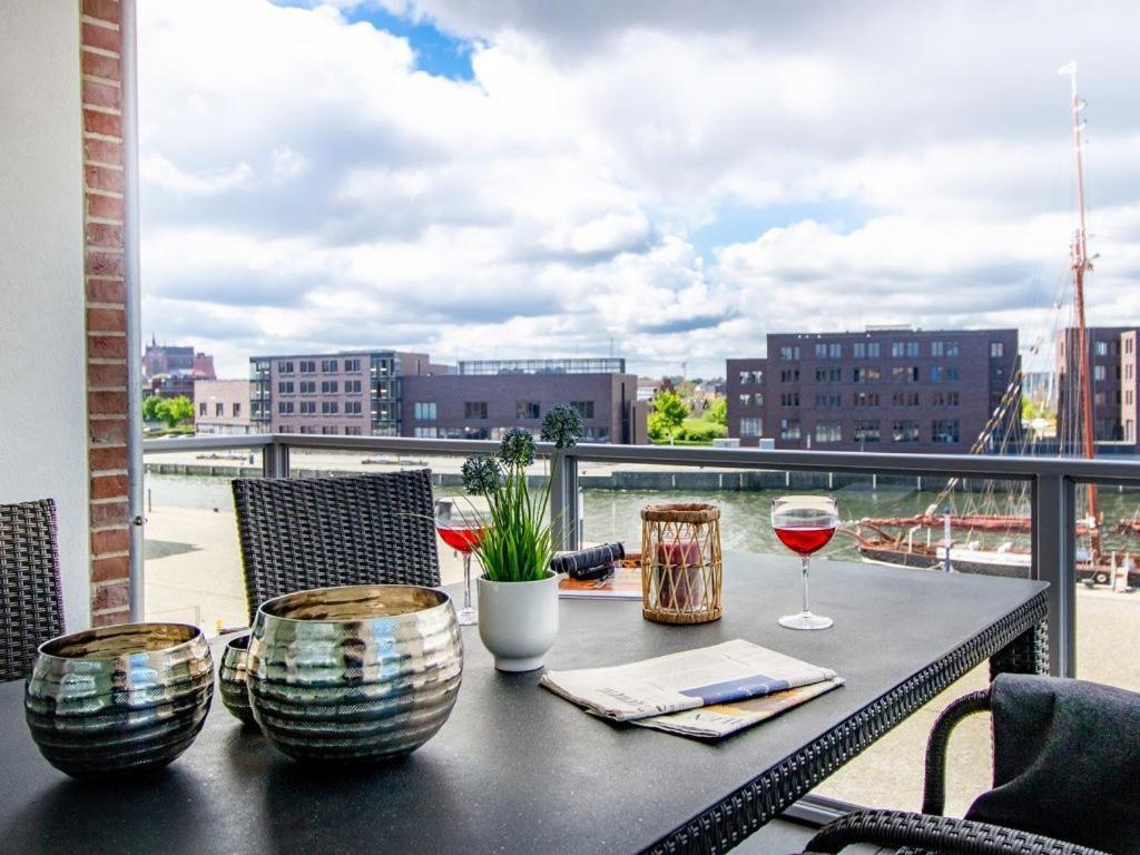 Hafenspitze App 16 Pier 2 16 Apartment วิสมาร์ ภายนอก รูปภาพ