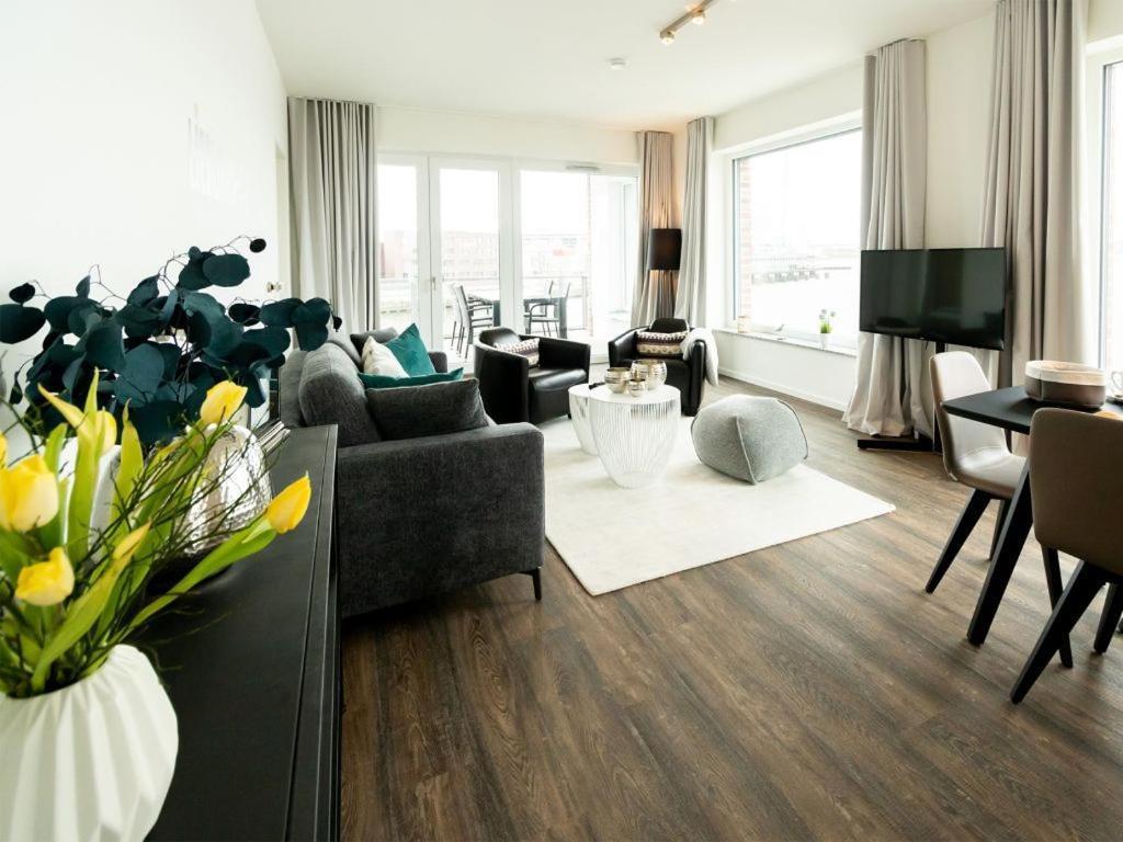 Hafenspitze App 16 Pier 2 16 Apartment วิสมาร์ ภายนอก รูปภาพ