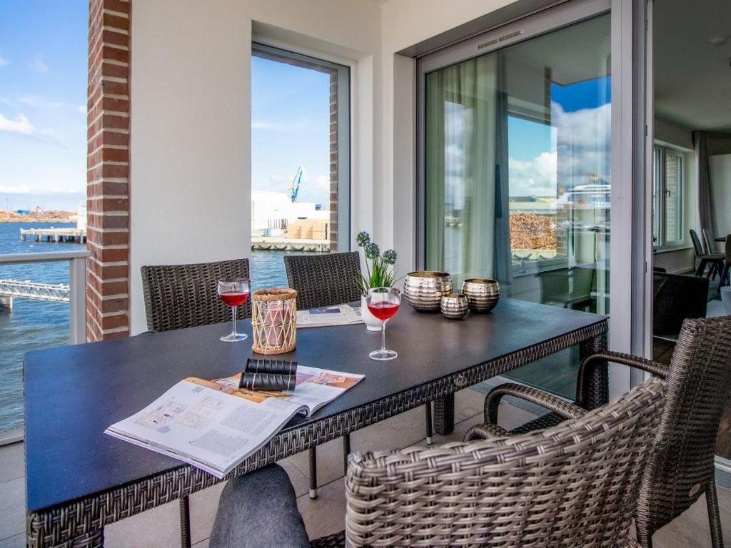 Hafenspitze App 16 Pier 2 16 Apartment วิสมาร์ ภายนอก รูปภาพ