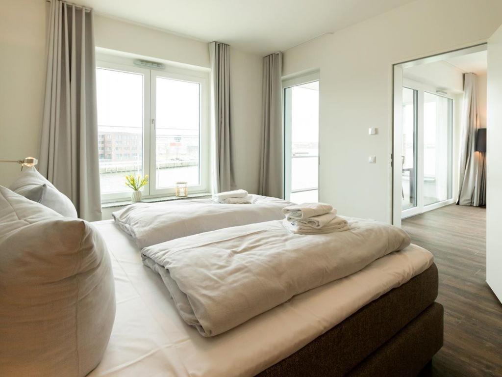 Hafenspitze App 16 Pier 2 16 Apartment วิสมาร์ ภายนอก รูปภาพ