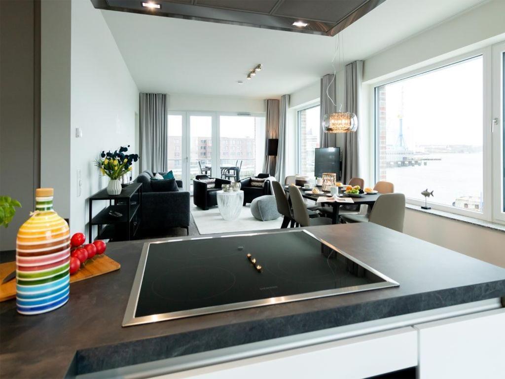 Hafenspitze App 16 Pier 2 16 Apartment วิสมาร์ ภายนอก รูปภาพ