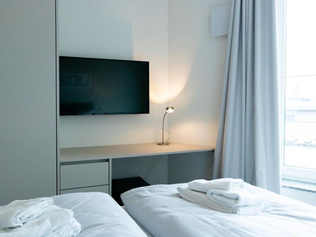 Hafenspitze App 16 Pier 2 16 Apartment วิสมาร์ ภายนอก รูปภาพ