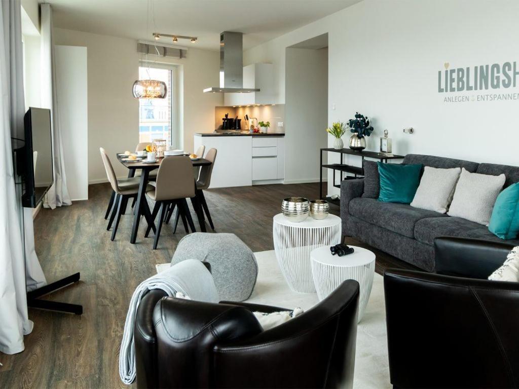Hafenspitze App 16 Pier 2 16 Apartment วิสมาร์ ภายนอก รูปภาพ